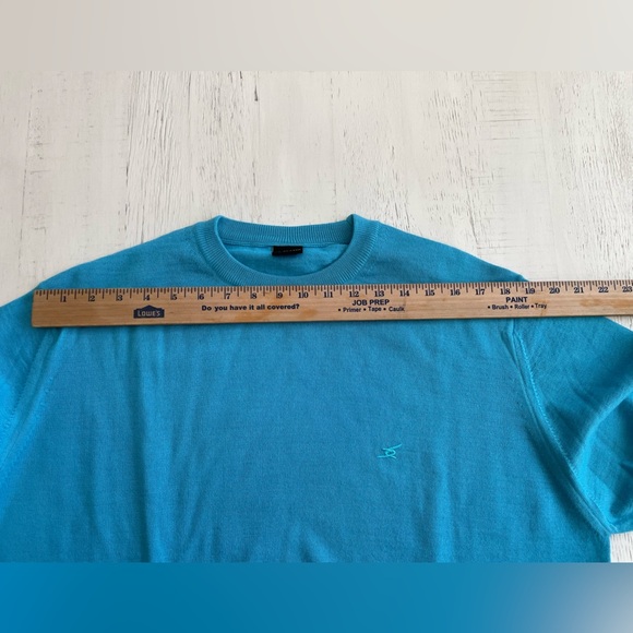 Men’s Sweater De Blasio (Turkey) Teal Size Large - Picture 5 of 8